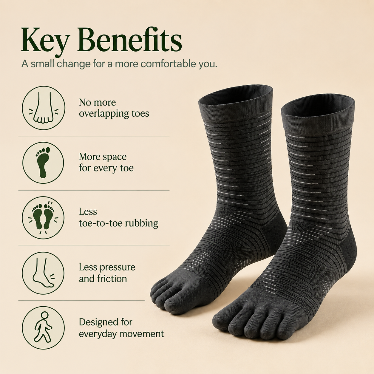 Toethera All-Day Comfort Socks