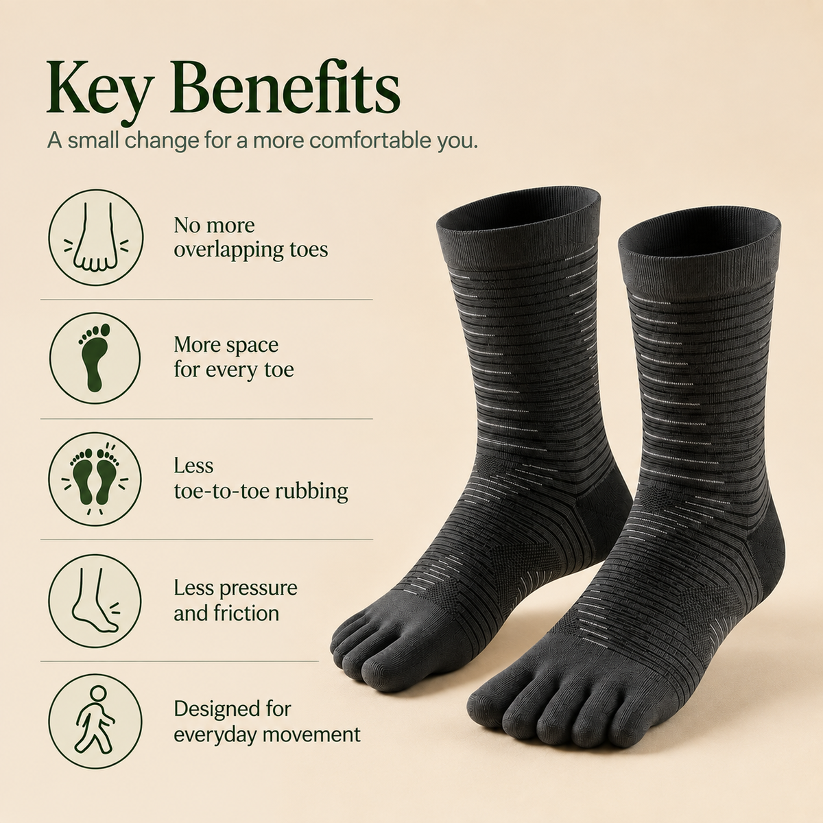 Toethera All-Day Comfort Socks